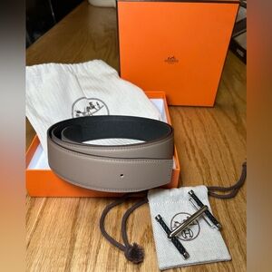Authentic Hermes Belt + Buckle